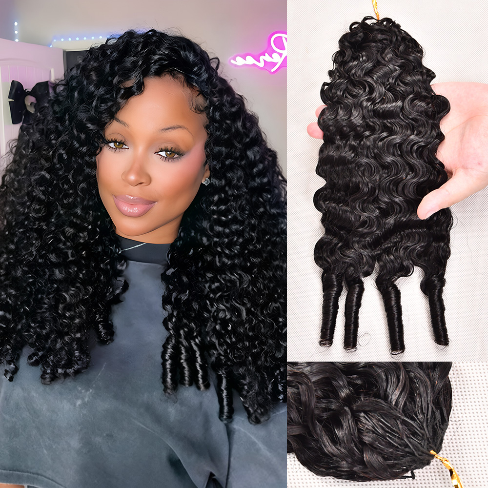Hair Care For Wavy Hair - وصلات شعر بشري مجعد بورمي بطول