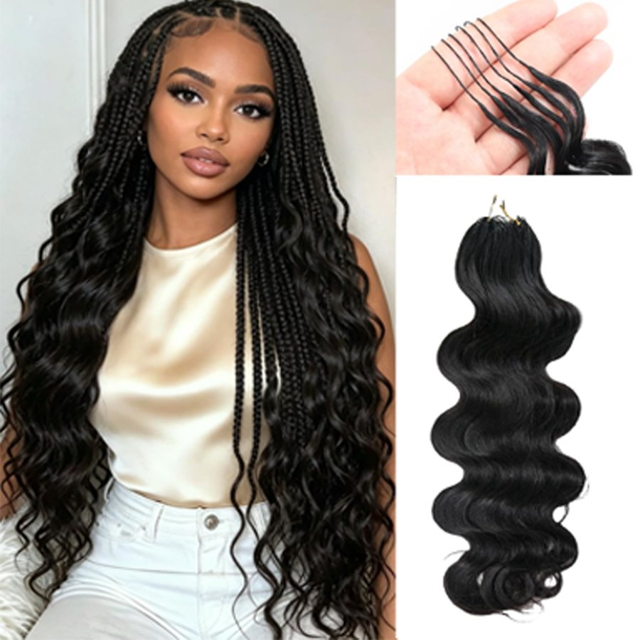 Hair Care For Wavy Hair - وصلات شعر كروشيه 100% شعر بشري