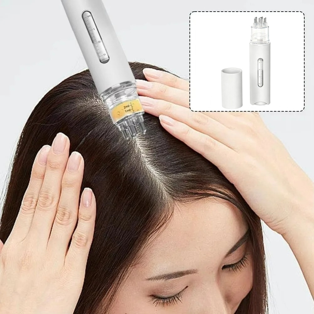 Hair Care Essential Oil - مشط تدليك فروة الرأس مع أداة