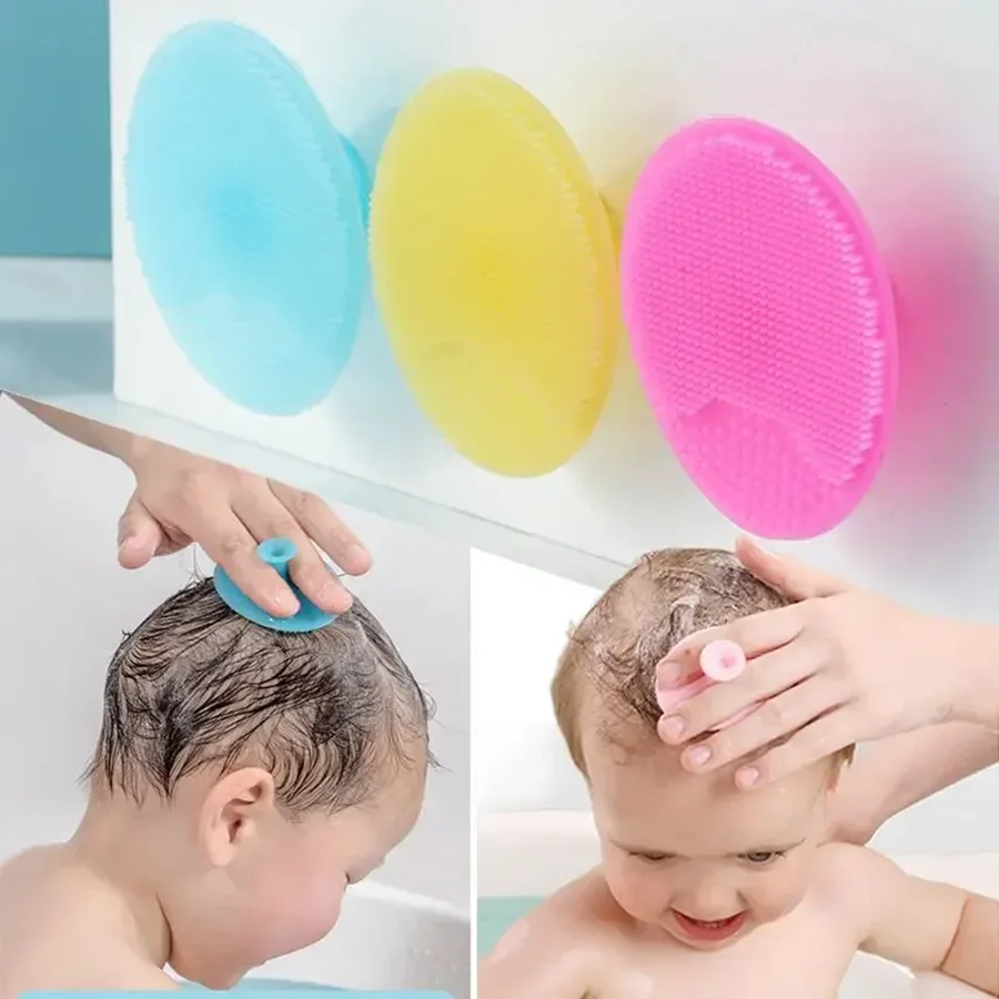 فرشاة شامبو سيليكون للأطفال ال - مراجعة Hair Care Baby وسعره