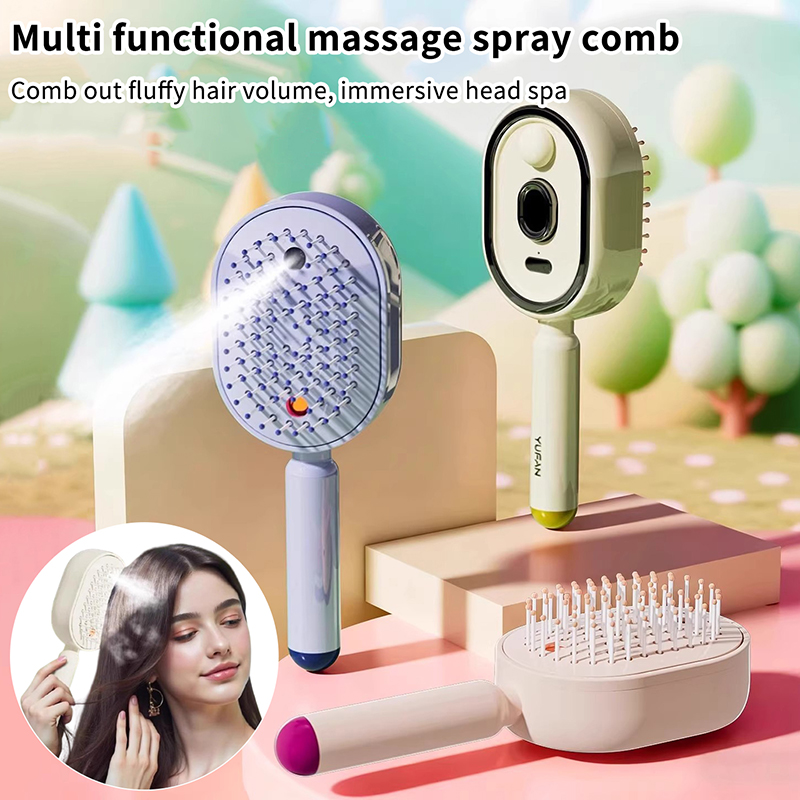 مشط تدليك متعدد الوظائف، مدلك  - مراجعة Hair Care Essential Oil وسعره