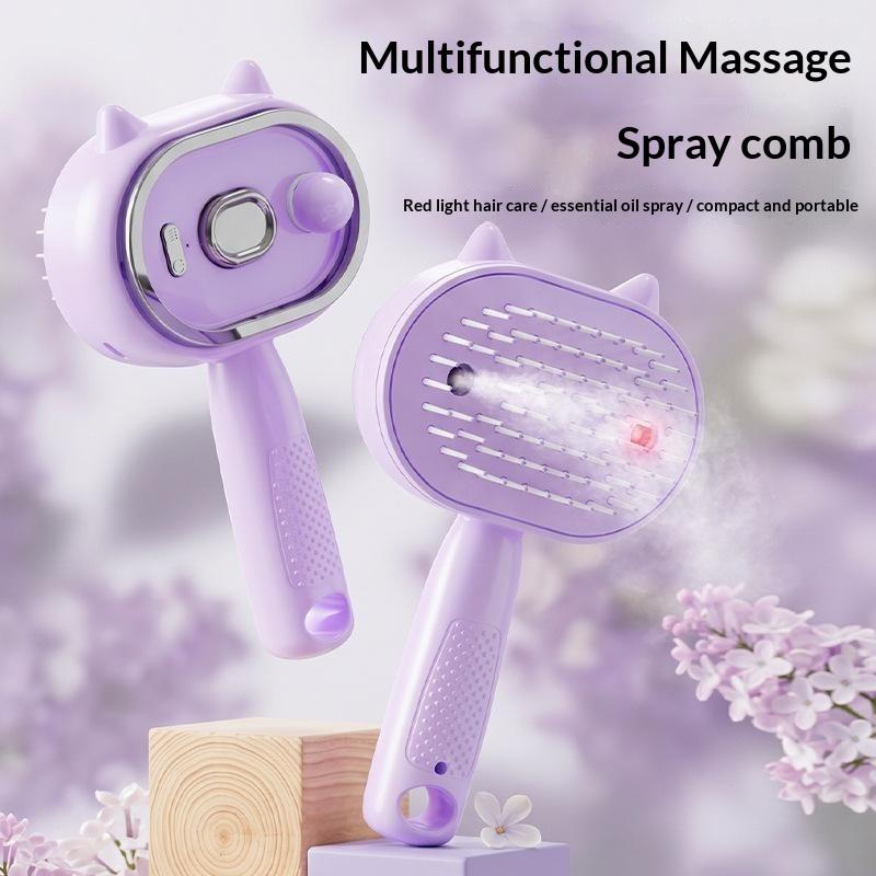 فرشاة شعر كهربائية بتصميم أذن  - مراجعة Hair Care Essential Oil وسعره