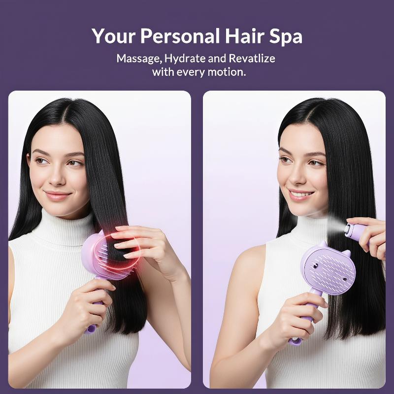 فرشاة شعر كهربائية بتصميم أذن  - مراجعة Hair Care Essential Oil وسعره