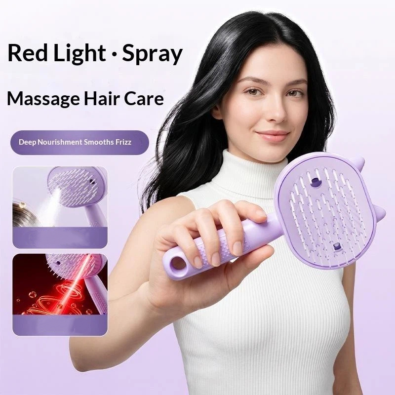 فرشاة شعر كهربائية بتصميم أذن  - مراجعة Hair Care Essential Oil وسعره