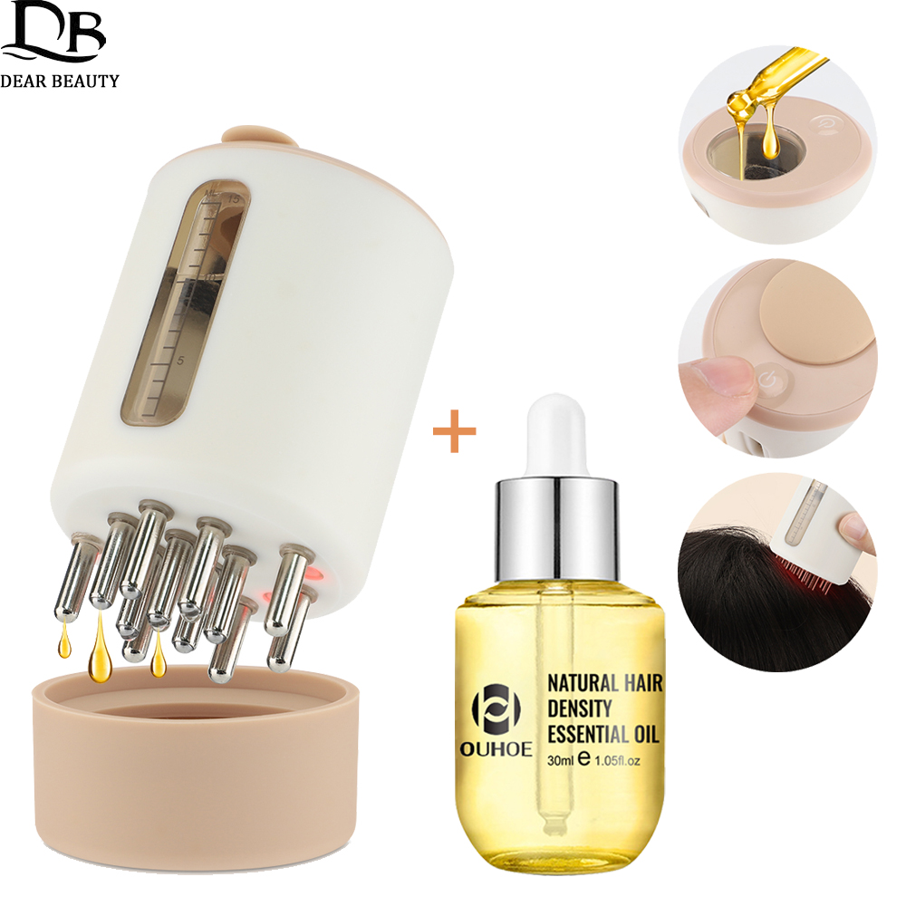 مشط تدليك الرأس بالاهتزاز الكه - مراجعة Hair Care Essential Oil وسعره