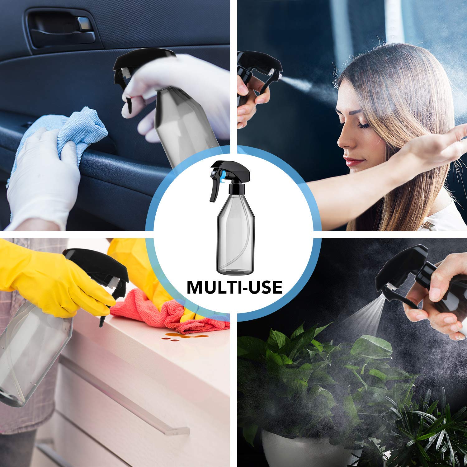 3 عبوات من زجاجات الرش، زجاجات - مراجعة Hair Care Or Haircare وسعره