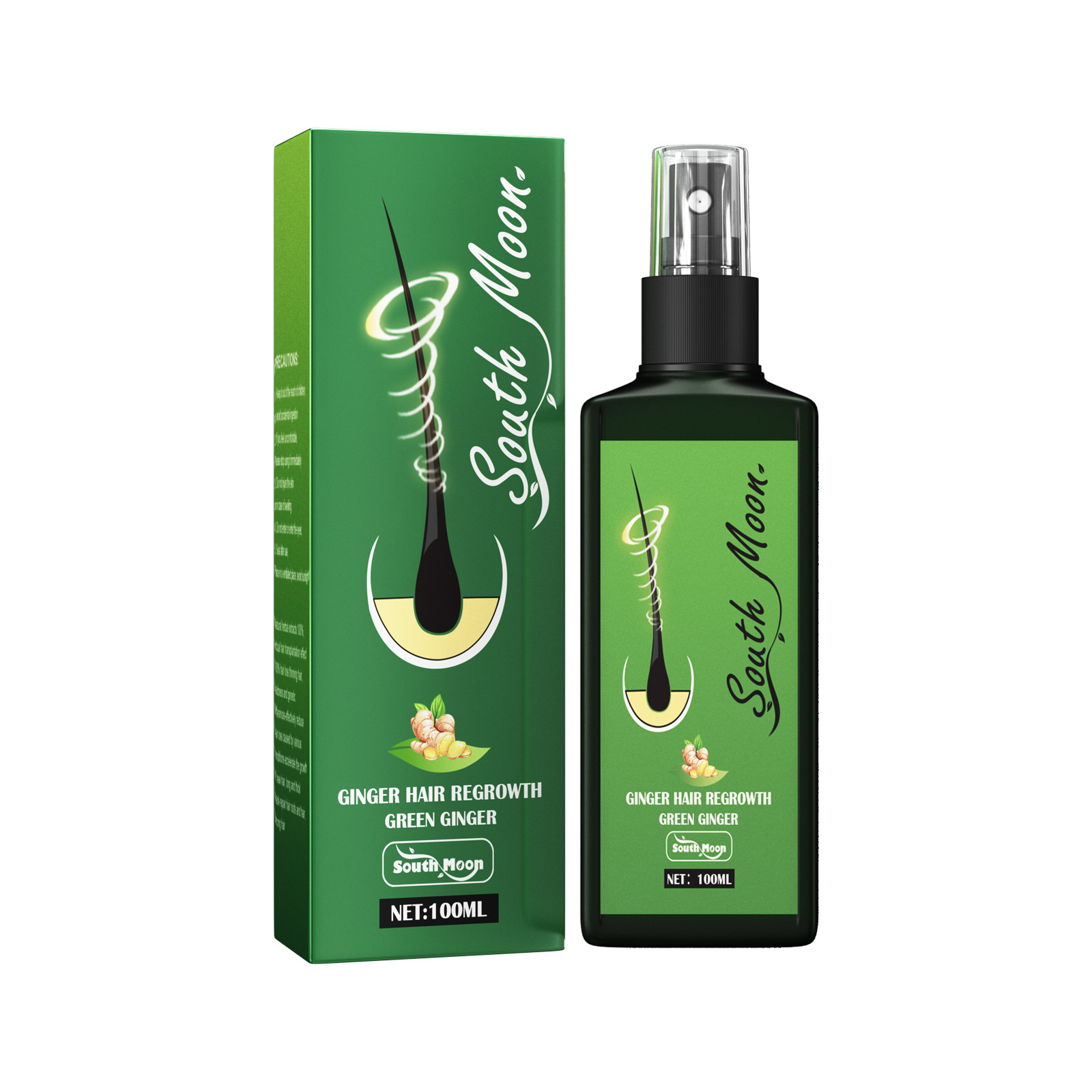 بخاخ نمو الشعر بالزنجبيل من سا - مراجعة Hair Care Herbal وسعره
