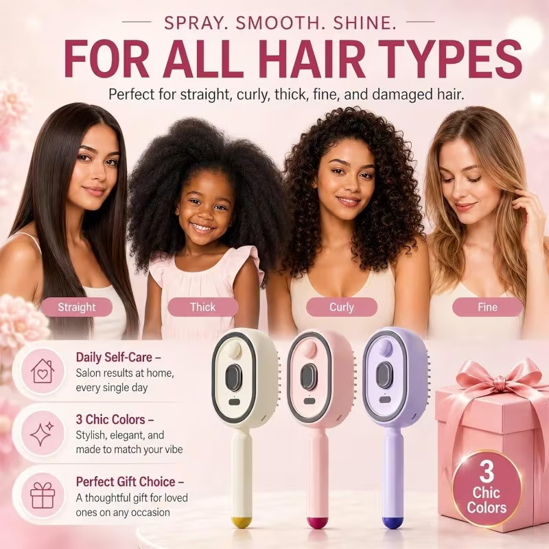 مشط تدليك كهربائي بالهواء المض - مراجعة Hair Care Essential Oil وسعره