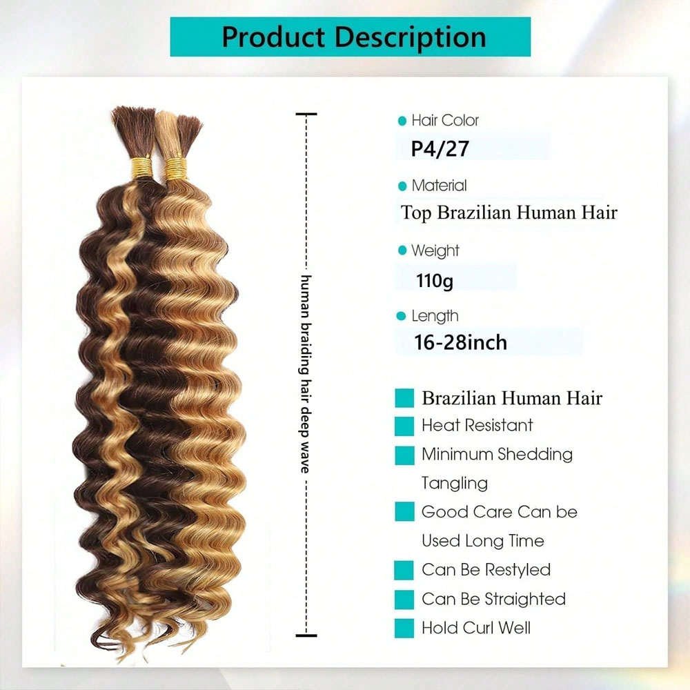 شعر بشري للضفائر 18 بوصة، حزمت - مراجعة Hair Care For Wavy Hair وسعره