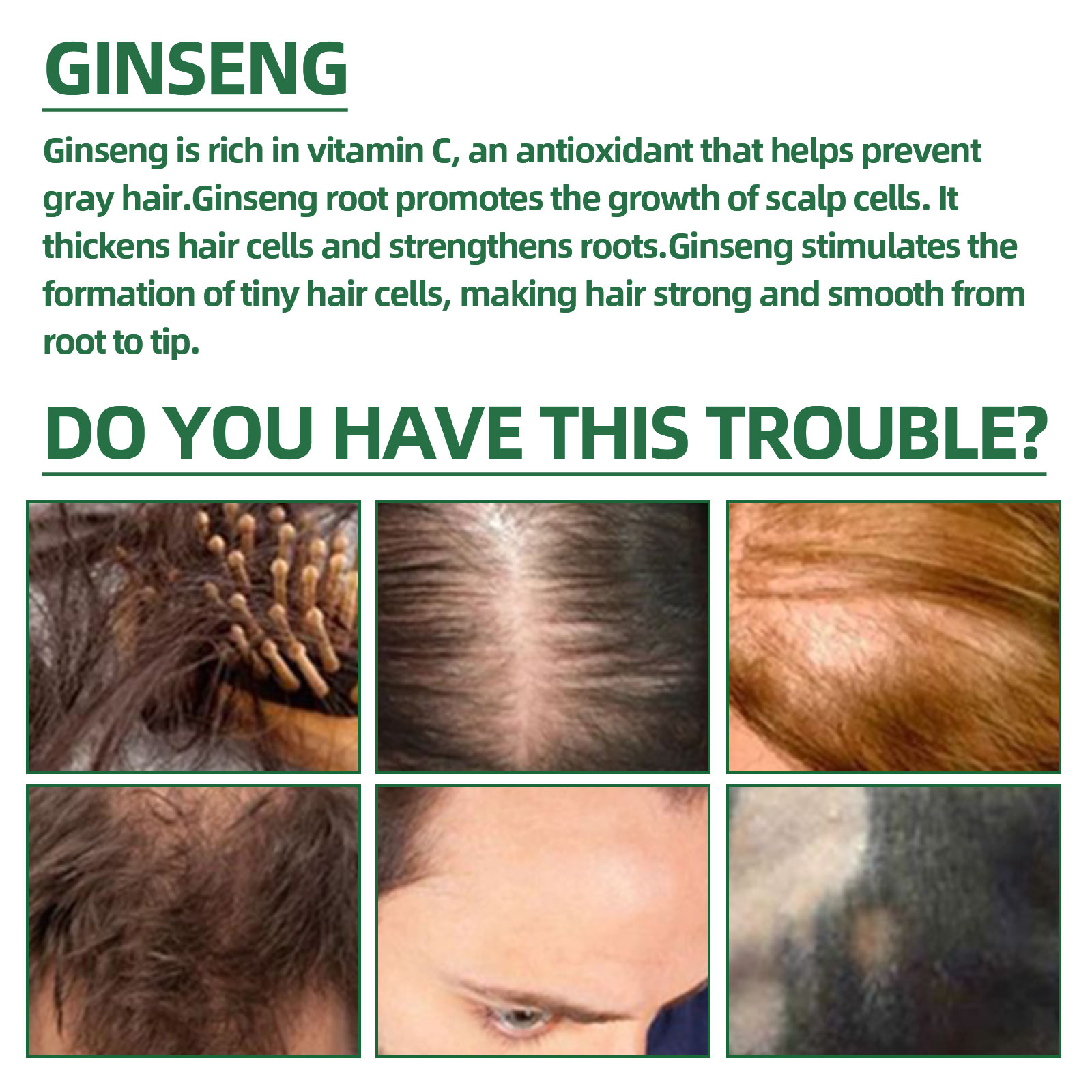 رذاذ الجينسنغ العشبي الطبيعي ل - مراجعة Hair Care Herbal وسعره