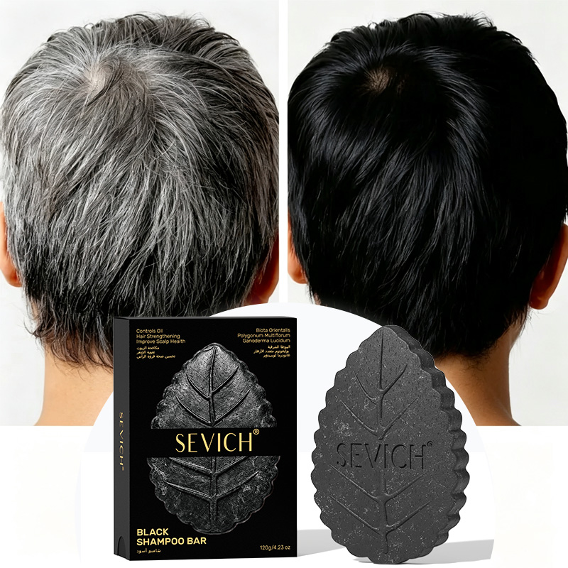 صابون شامبو أسود لتغطية الشعر  - مراجعة Hair Care Herbal وسعره