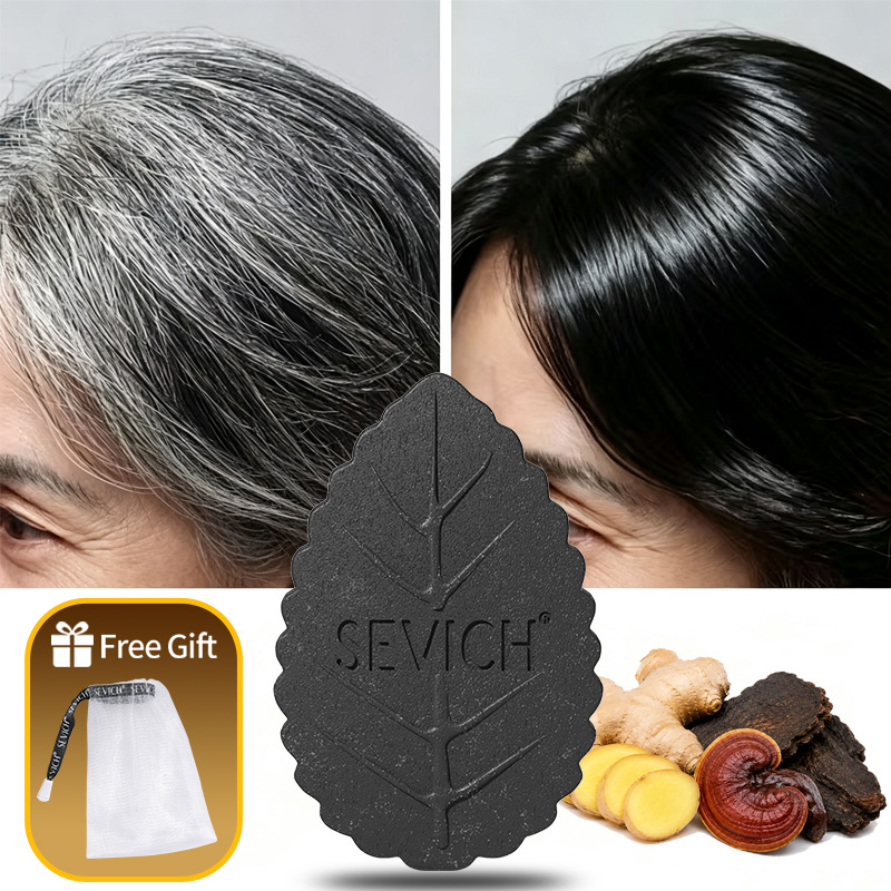 صابون شامبو أسود لتغطية الشعر  - مراجعة Hair Care Herbal وسعره